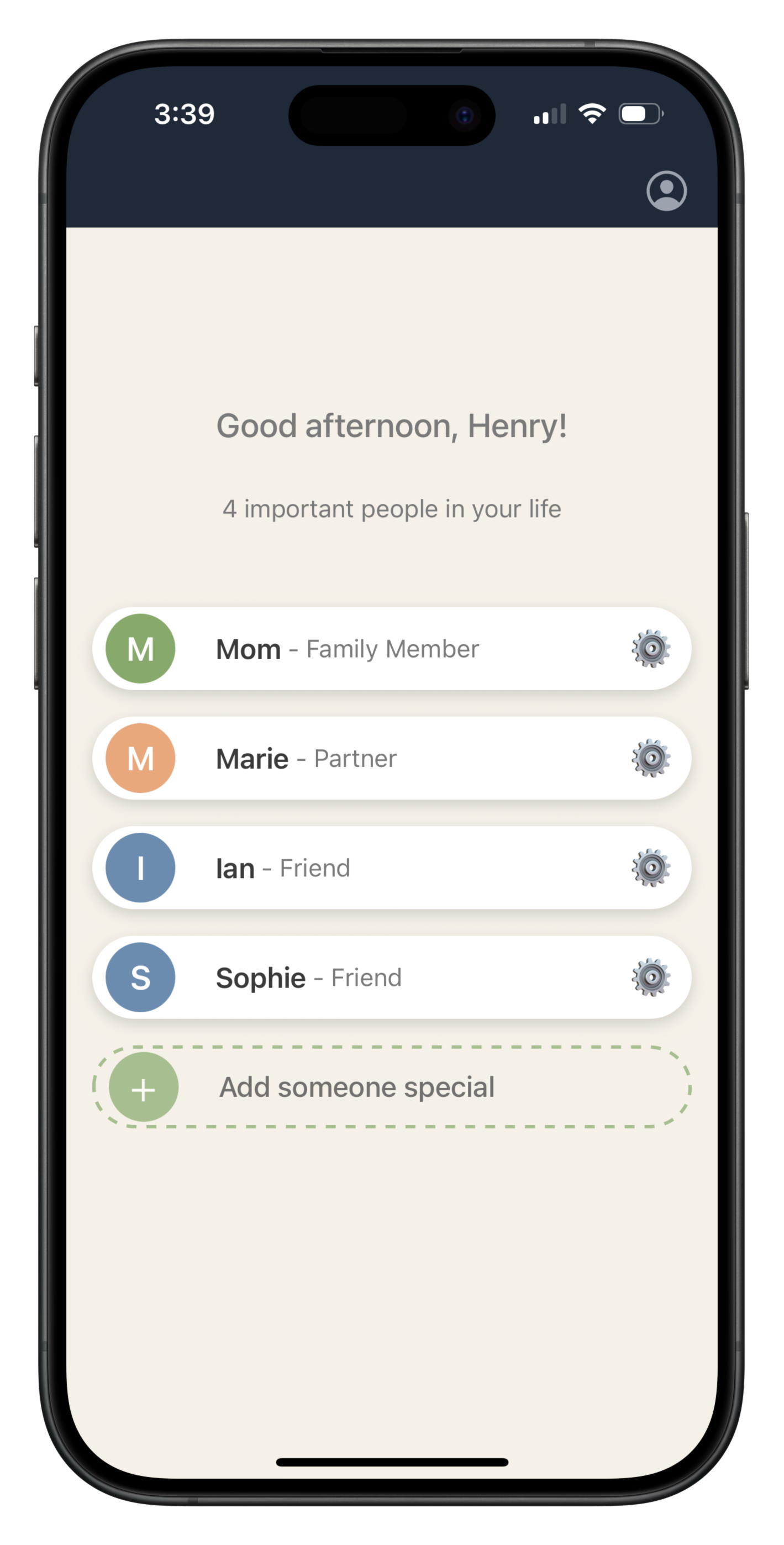 Spontaneity screenshot